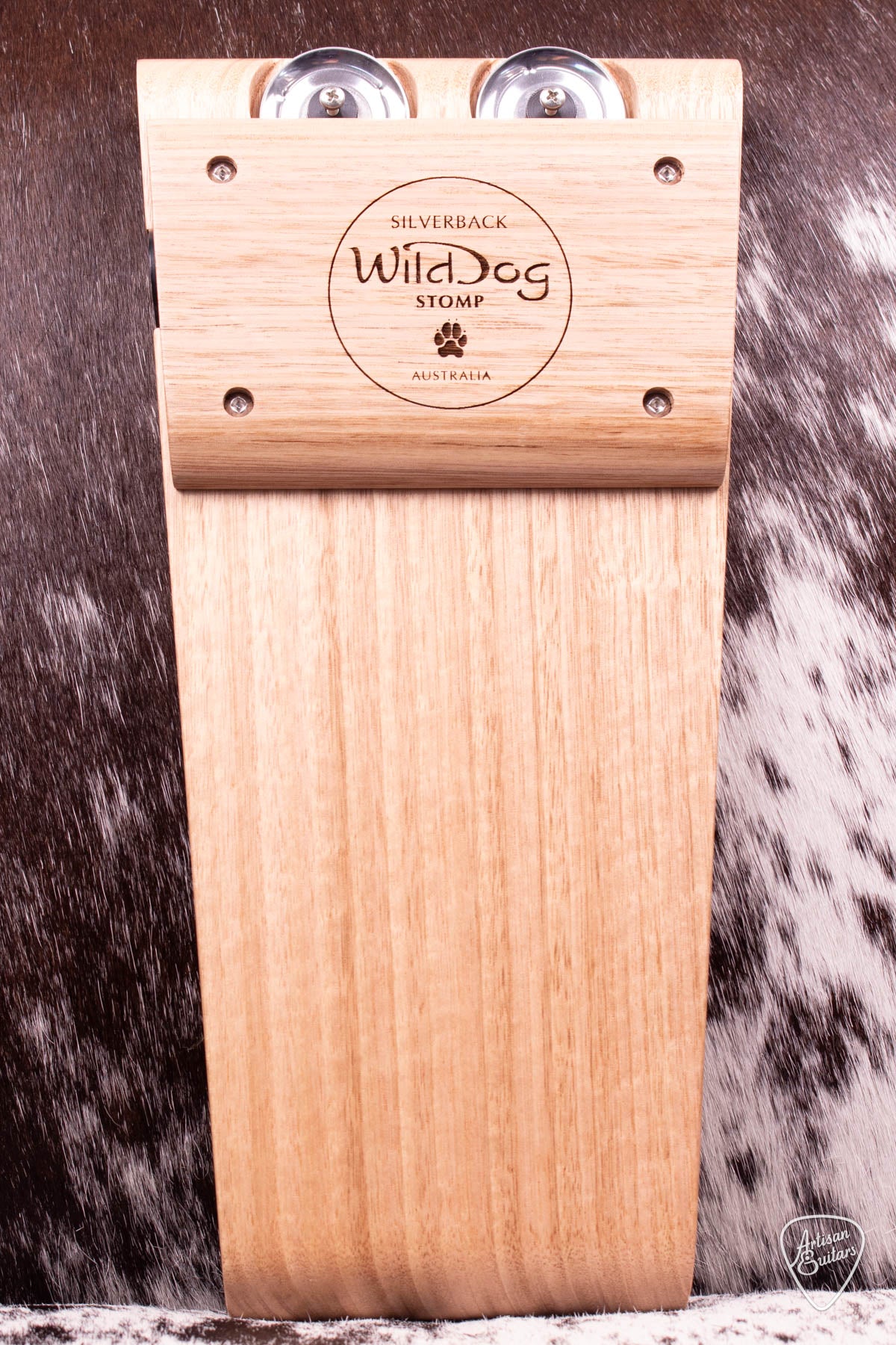 Wild Dog Silverback Stomp Box with Jingles - 450425
