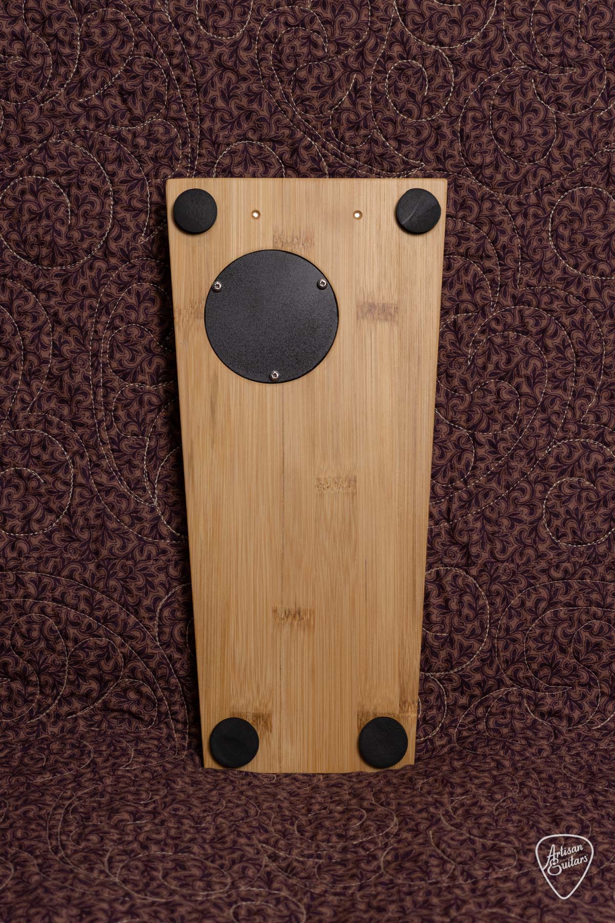 Wild Dog Silverback Stomp Box w/ Bamboo Timber & Tamborine Jingles - WD-461022