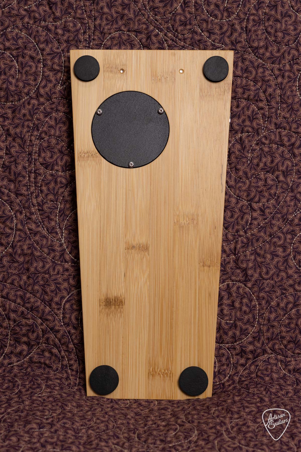 Wild Dog Silverback Stomp Box w/ Bamboo Timber & Tamborine Jingles - WD-471022