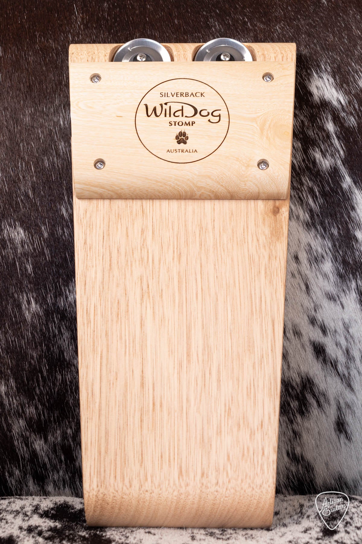 Wild Dog Silverback Stomp Box with Jingles - 16676