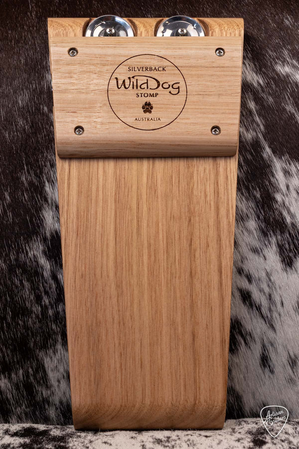 Wild Dog Silverback Stomp Box with Jingles - 770226 - Artisan Guitars