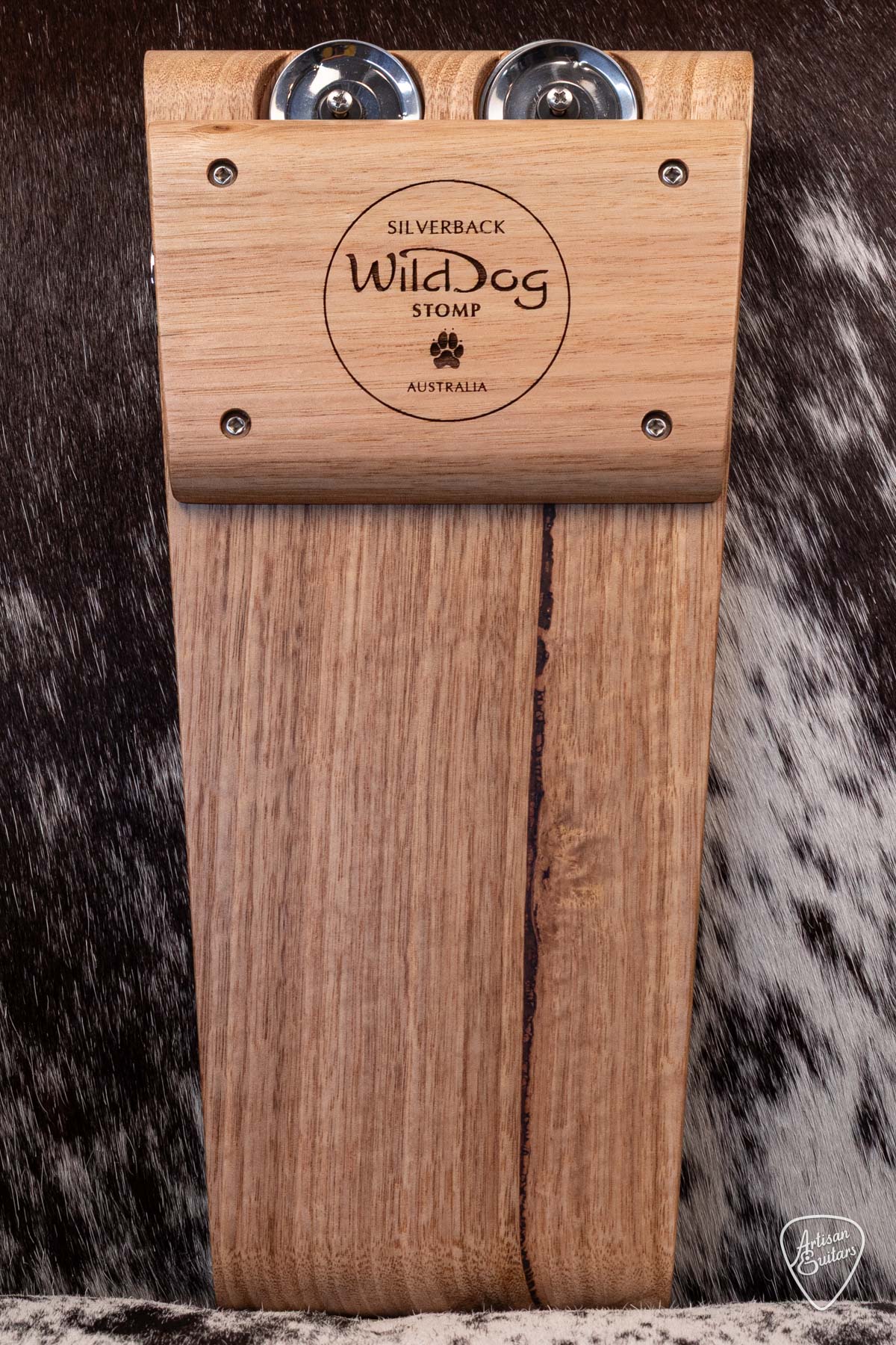 Wild Dog Silverback Stomp Box with Jingles - 800226