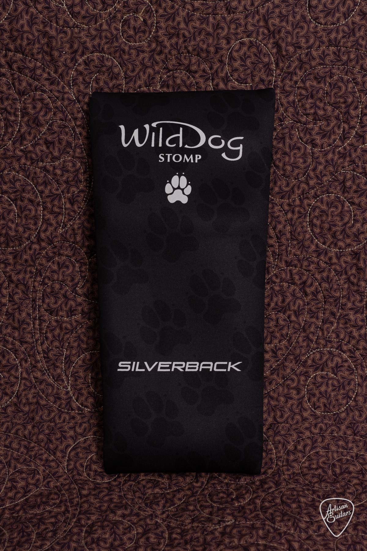 Wild Dog Silverback Stomp Box w/ Bamboo Timber & Tamborine Jingles - WD-461022
