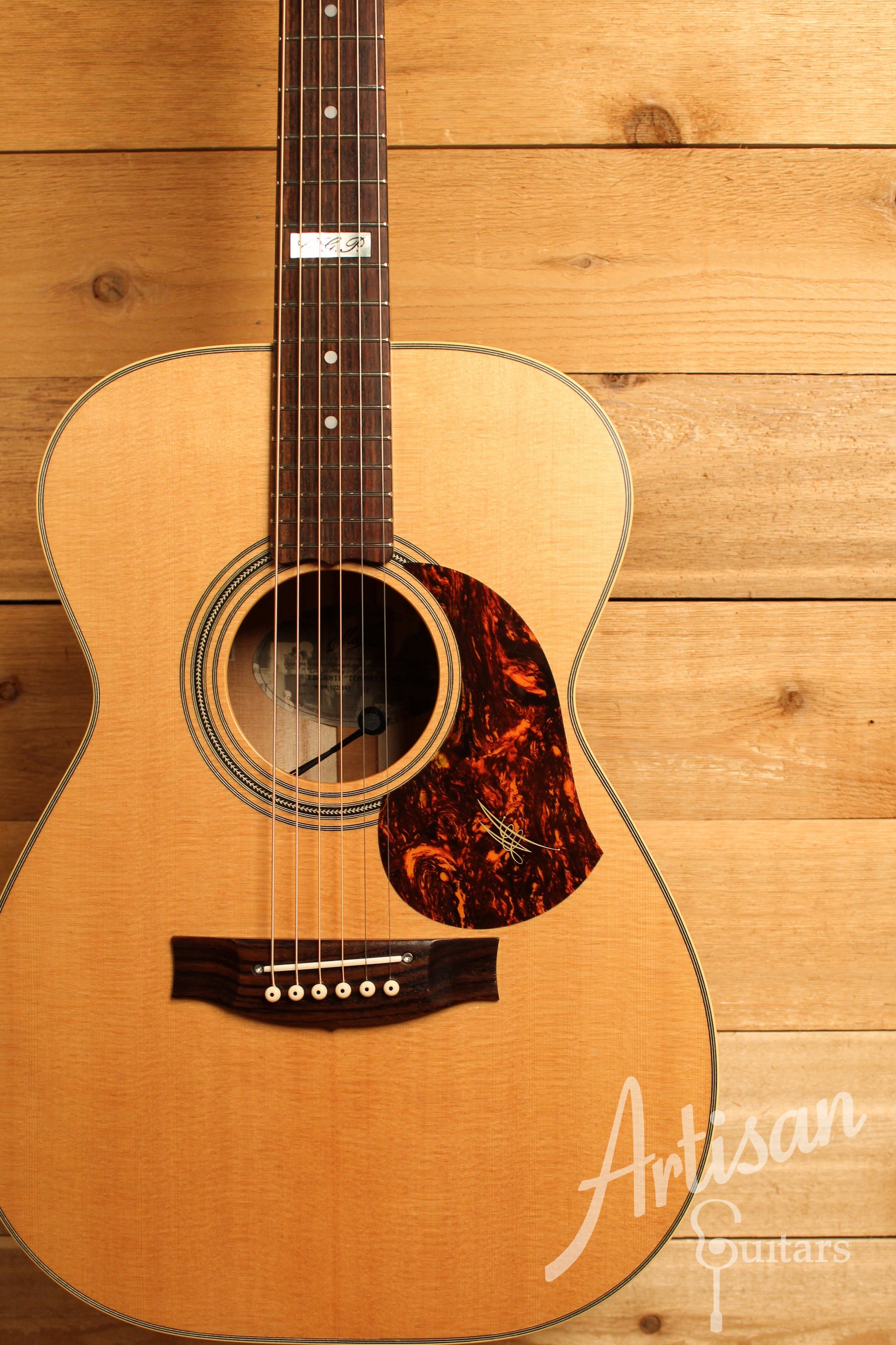 Maton EBG 808 TE Tommy Emmanuel Signature Guitar Pre-Owned 2014 ID-12833 - Artisan Guitars
