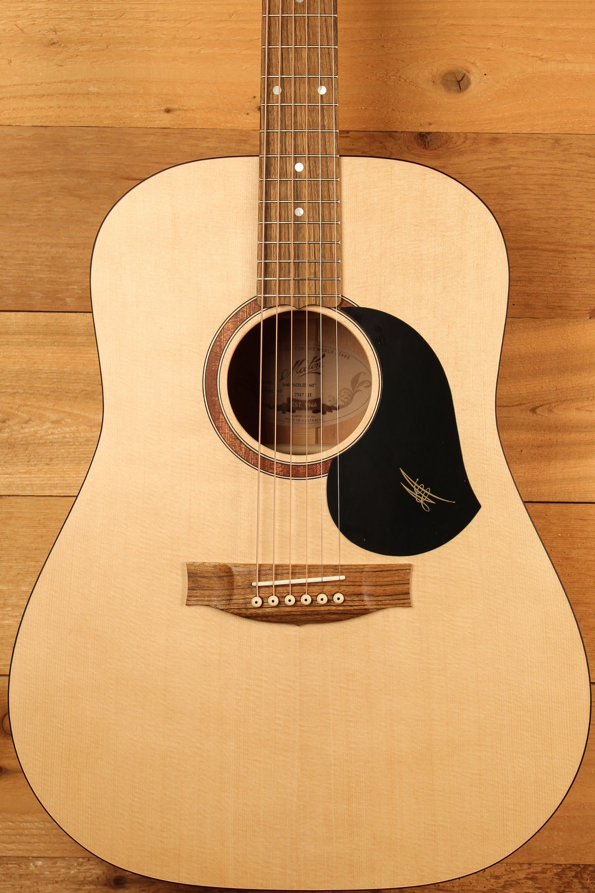 Maton S60 Guitar with Sitka Spruce and Queensland Maple ID-13528 - Artisan Guitars