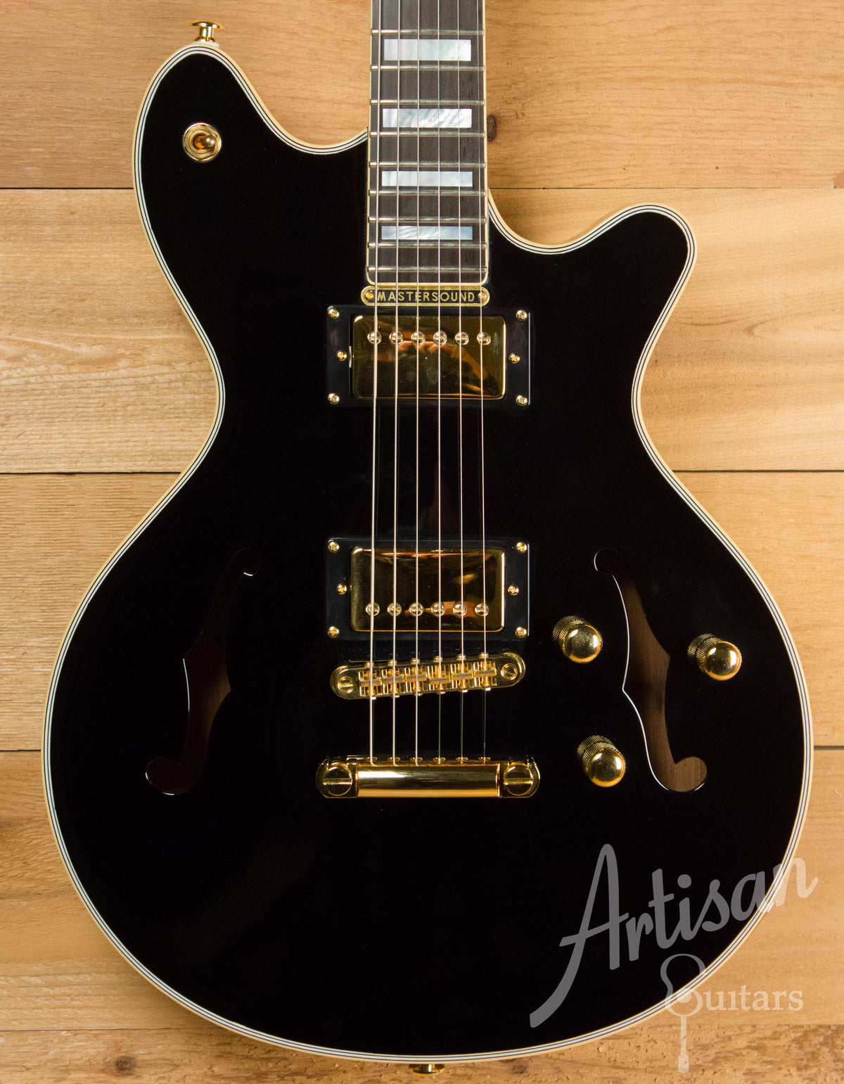 Maton BB1200 Deluxe Electric Guitar Gloss Black Finish Pre-Owned 2012 ID-11217 - Artisan Guitars