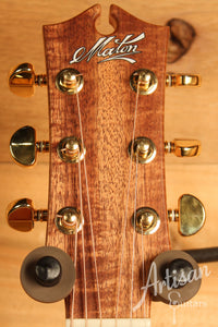 Maton EBG808 Artist Series Sitka Spruce and Blackwood Pre-Owned 2018 ID-12907 - Artisan Guitars