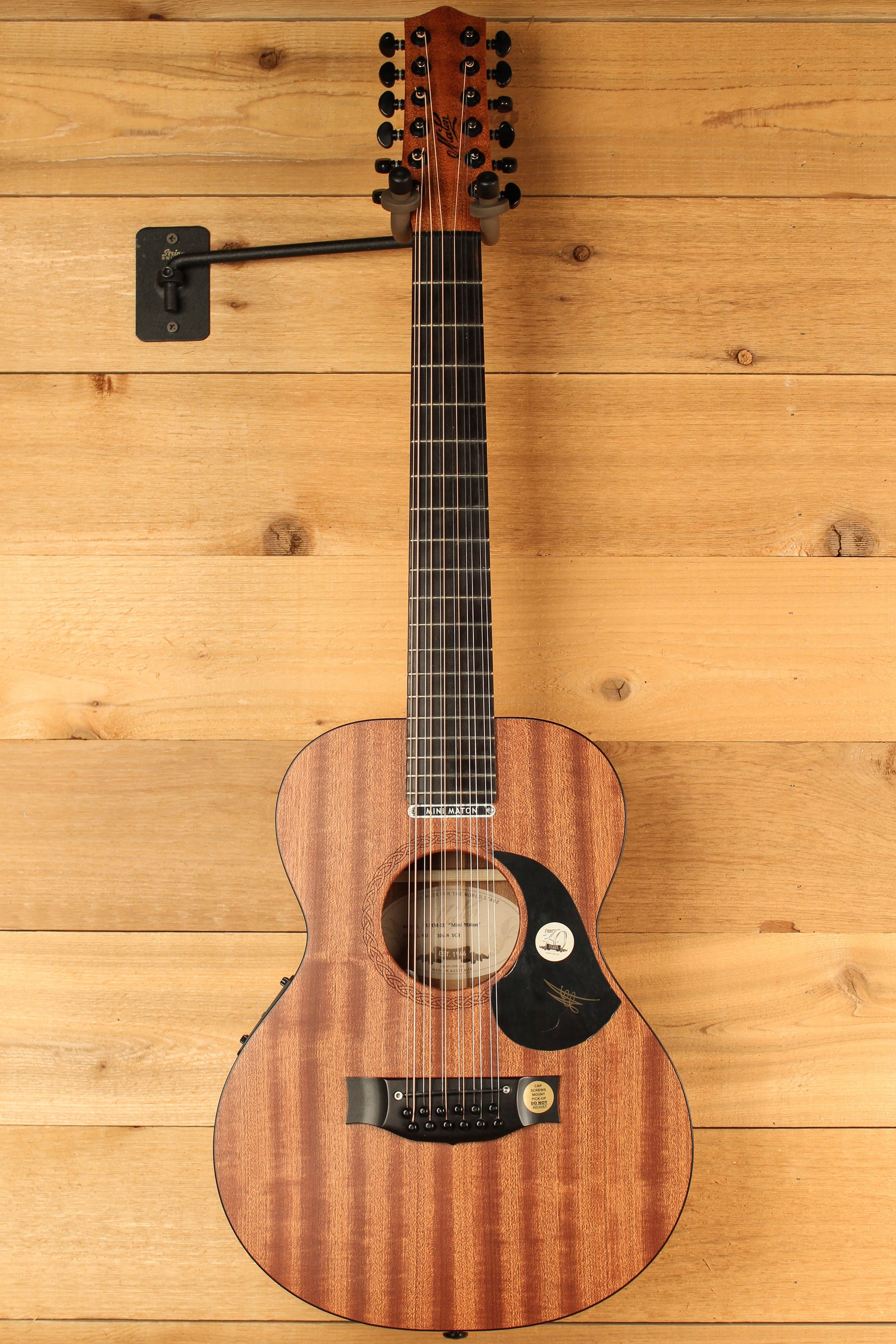 Maton EMM-12 String Mini Maton All Mahogany with AP5 Pro Pre-Owned 2019 ID-13256 - Artisan Guitars