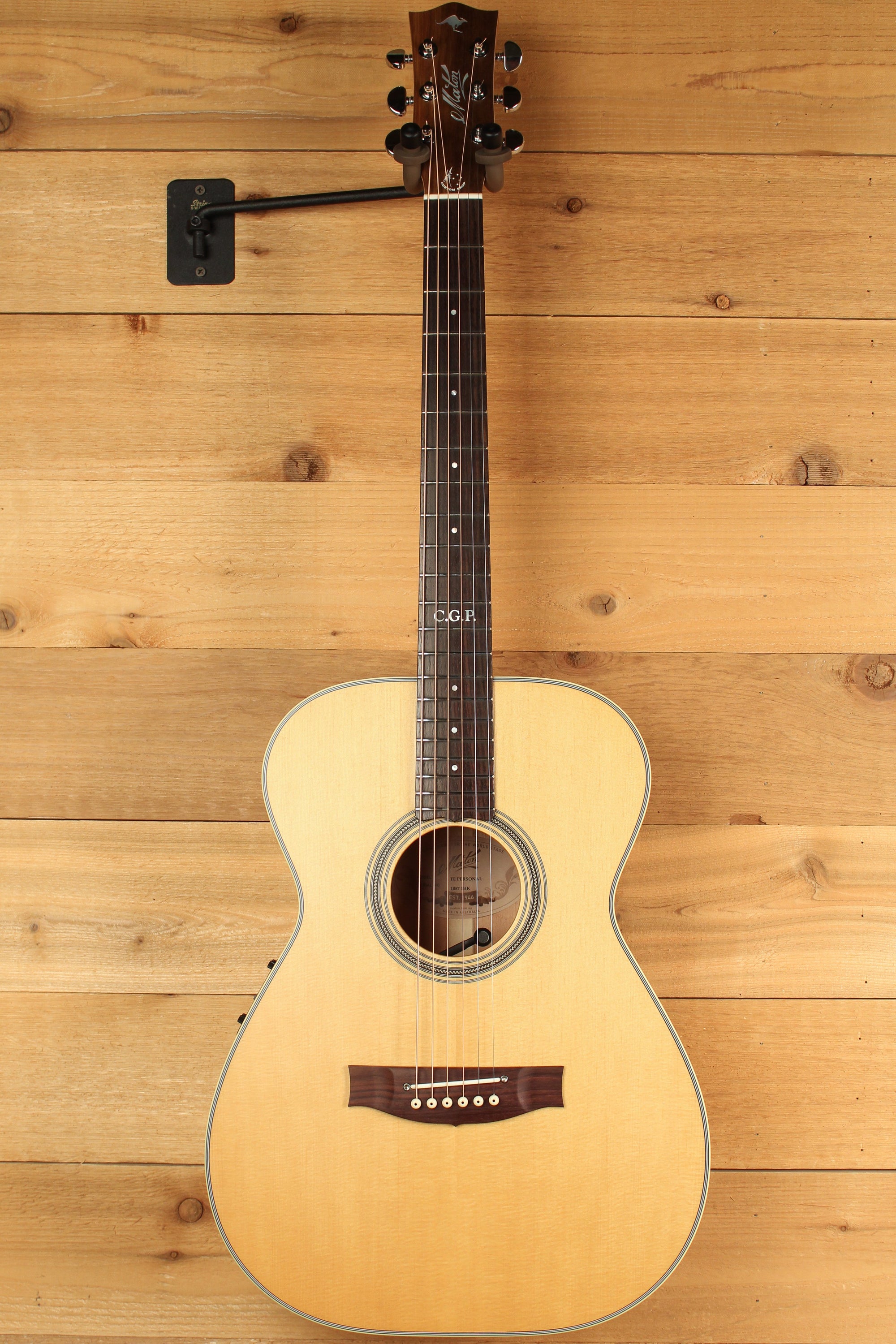 Maton Custom Shop T.E Personal Guitar Sitka Spruce & Queensland Maple ID-13080 - Artisan Guitars