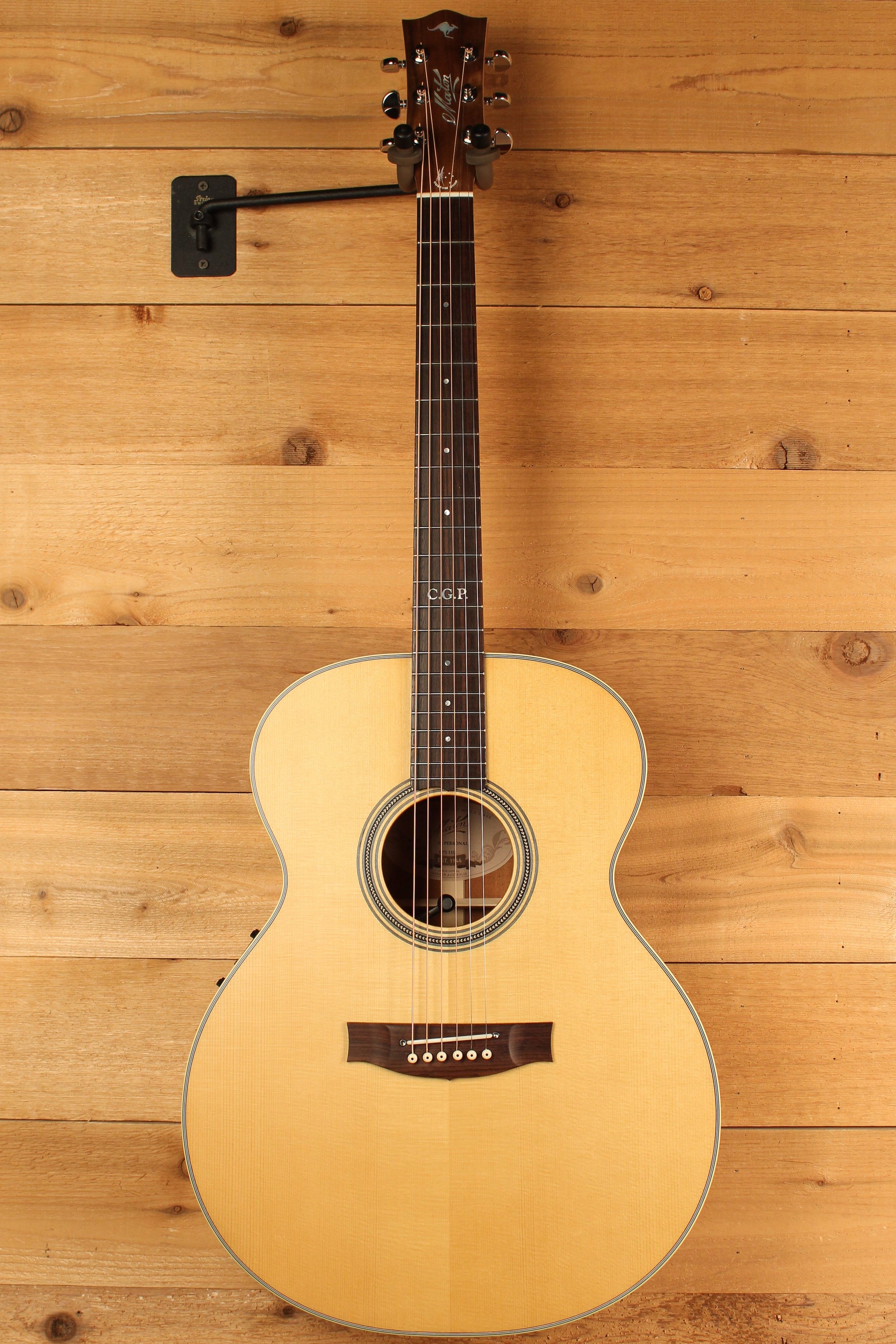 Maton Custom Shop T.E Personal Jumbo w/ Sitka Spruce & Brazilian Mahogany ID-13202 - Artisan Guitars