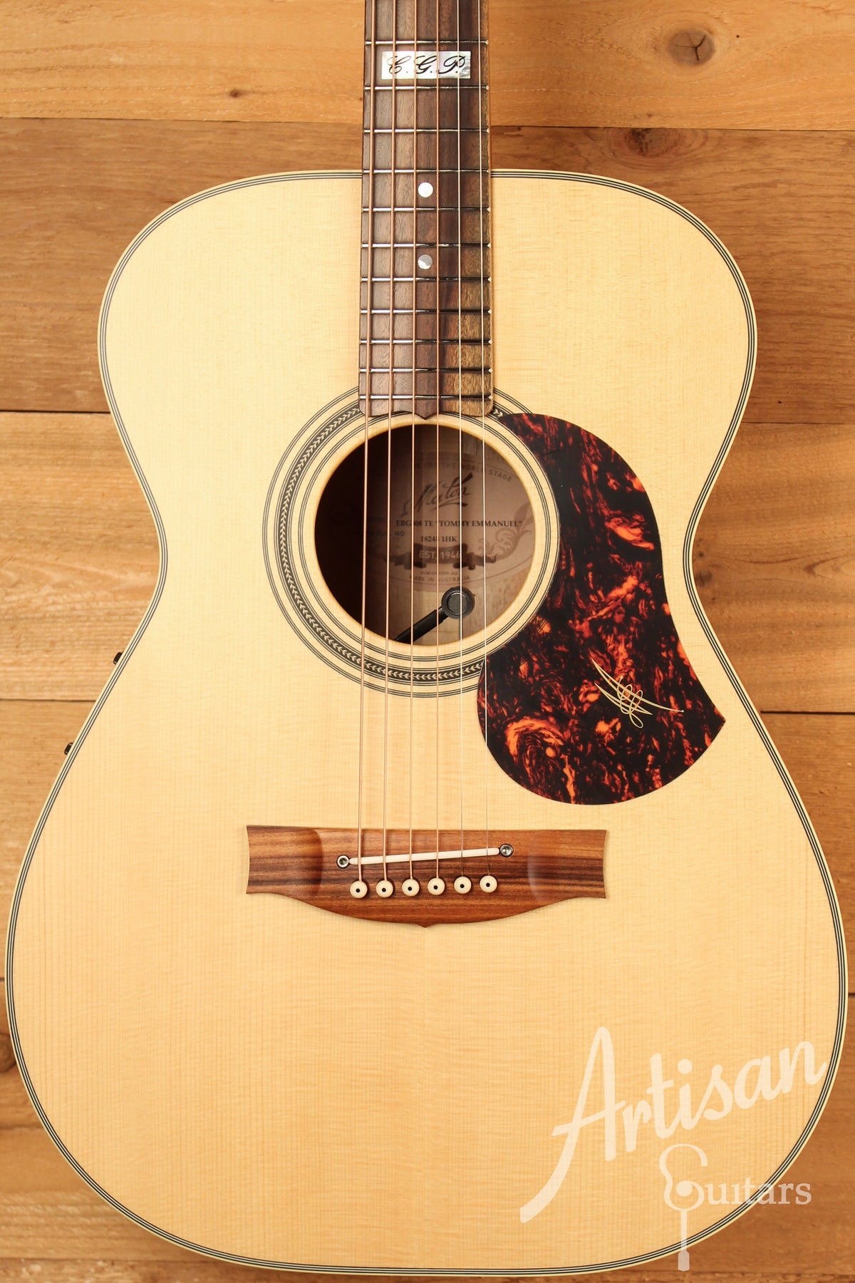 Maton EBG 808 TE Tommy Emmanuel Signature Guitar ID-13021 - Artisan Guitars