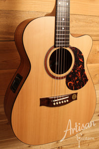 Maton SRS808C Guitar Western Red Cedar and Solid Blackwood w/ Cutaway ID-12812 - Artisan Guitars
