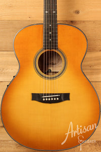 Maton Custom Shop Jumbo w/ European Spruce & Hard Rock Maple w/ Ice Tea Finish  ID-12822 - Artisan Guitars