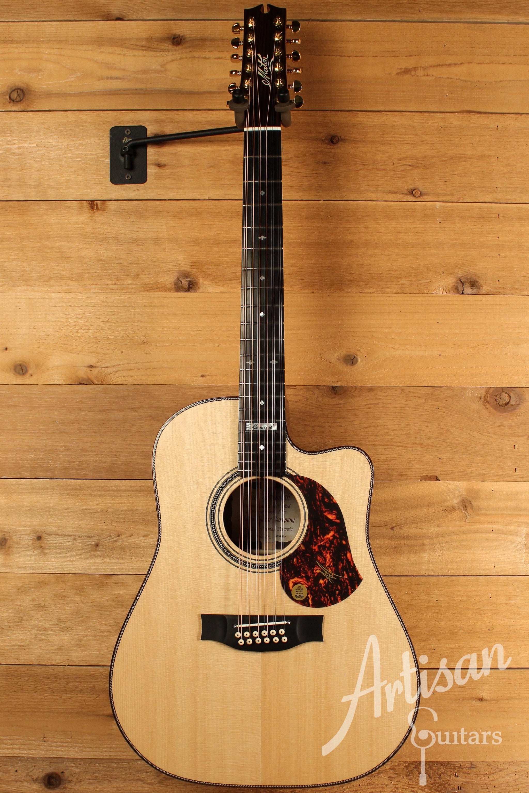 Maton EM100C 12-String Messiah Guitar Sitka Spruce & Indian Rosewood\ ID-12980 - Artisan Guitars