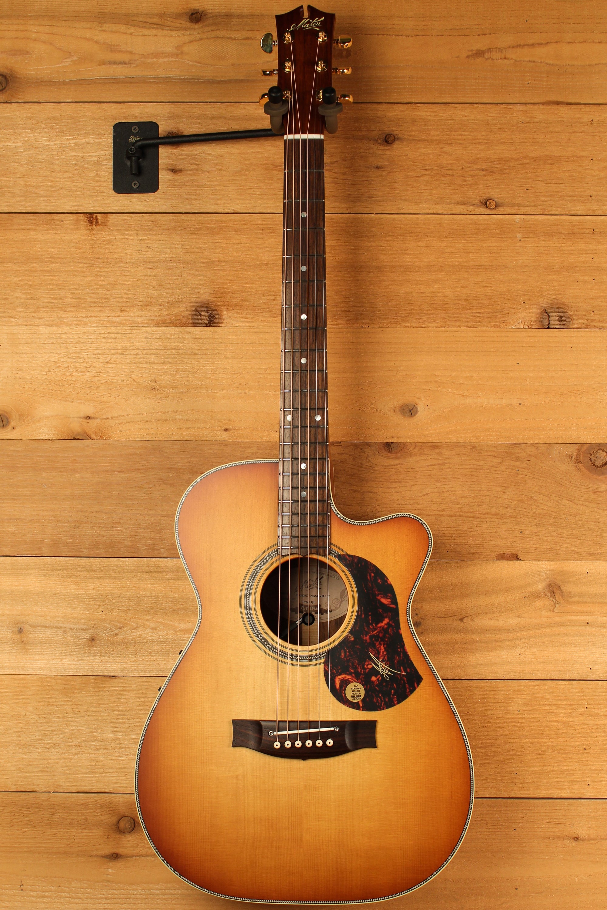 Maton EBG808C Nashville Series Sitka Spruce and Australian Blackwood and Cutaway ID-13434 - Artisan Guitars