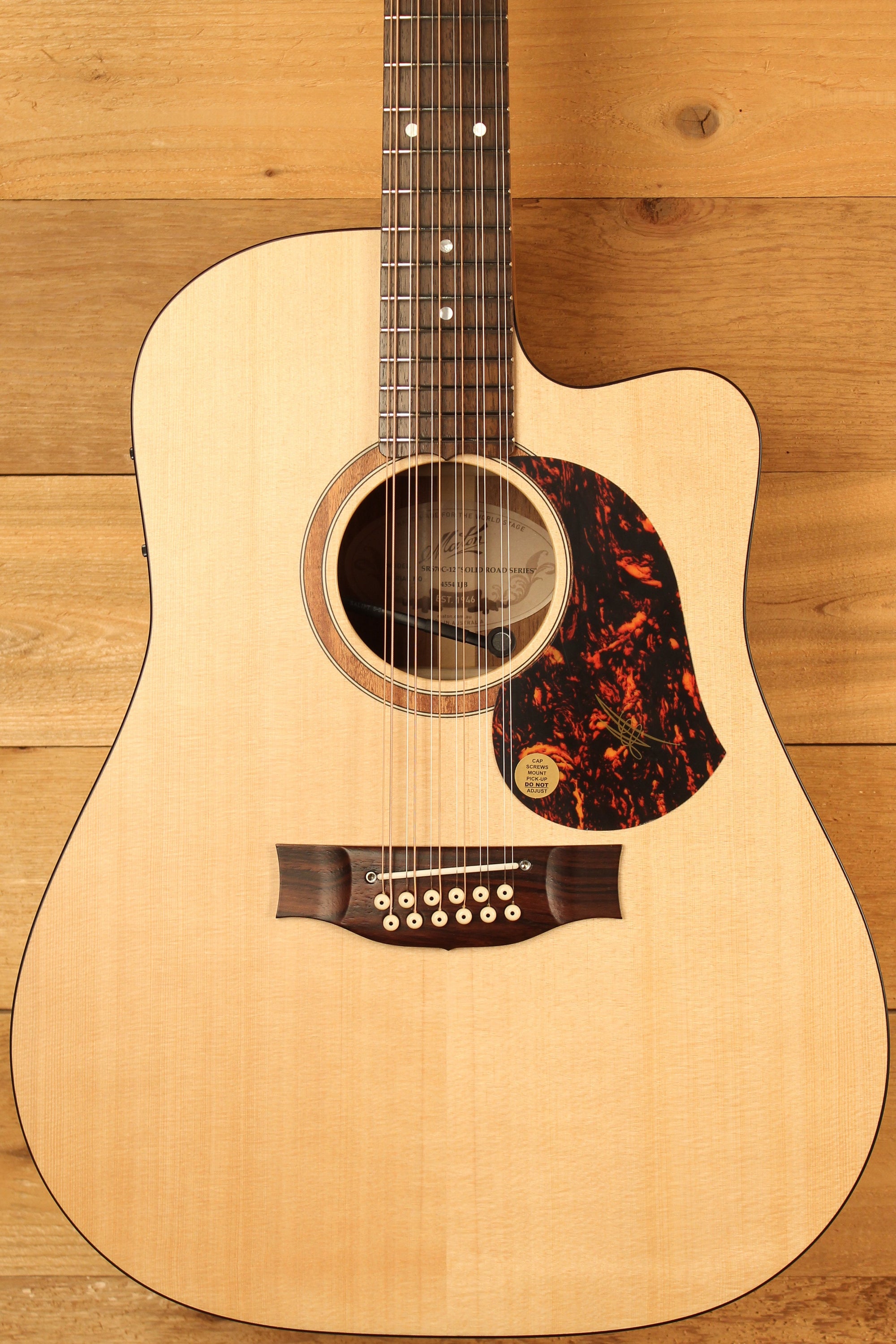 Maton SRS 70/12 12 String Guitar Solid Road Series Sitka and Blackwood AP5 Pro  ID-13076 - Artisan Guitars