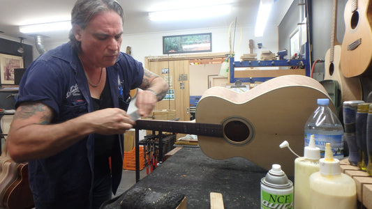 Maton Custom Shop TE Personal w/ Sitka Spruce & Queensland Maple w/ High Gloss Finish ID-13772 - Artisan Guitars