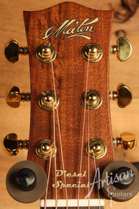 Maton EMD6 Mini Maton Diesel Sitka with Blackwood and Vintage Amber Sunburst ID-12905 - Artisan Guitars