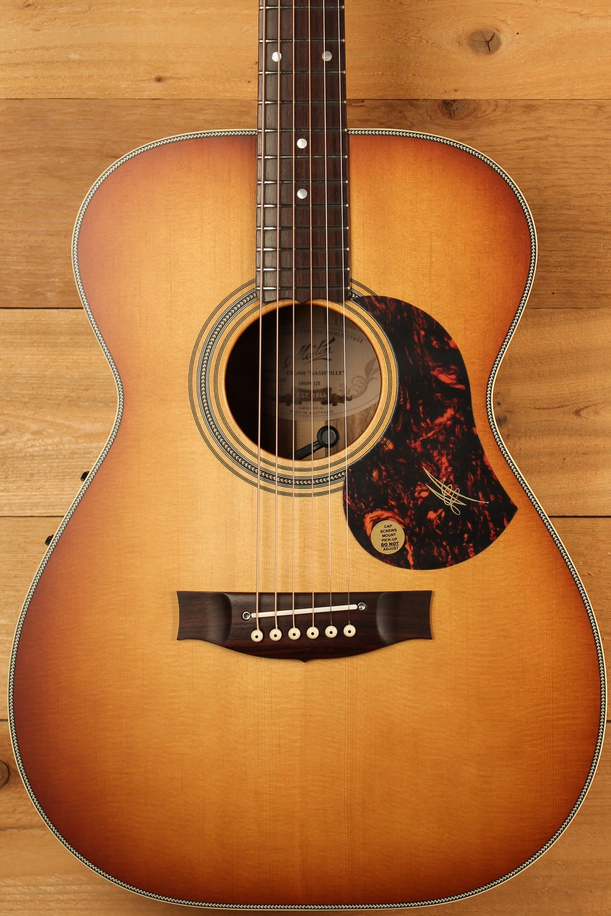 Maton EBG808 Nashville Series Sitka Spruce and Australian Blackwood ID-13432 - Artisan Guitars