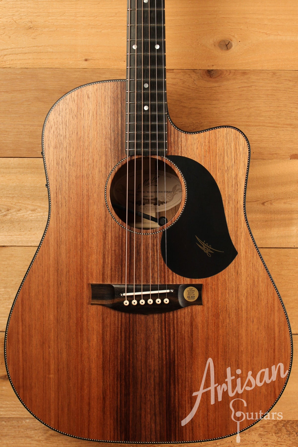 Maton EBW70C Blackwood Dreadnought w/ AP5 Pro ID-12772 - Artisan Guitars
