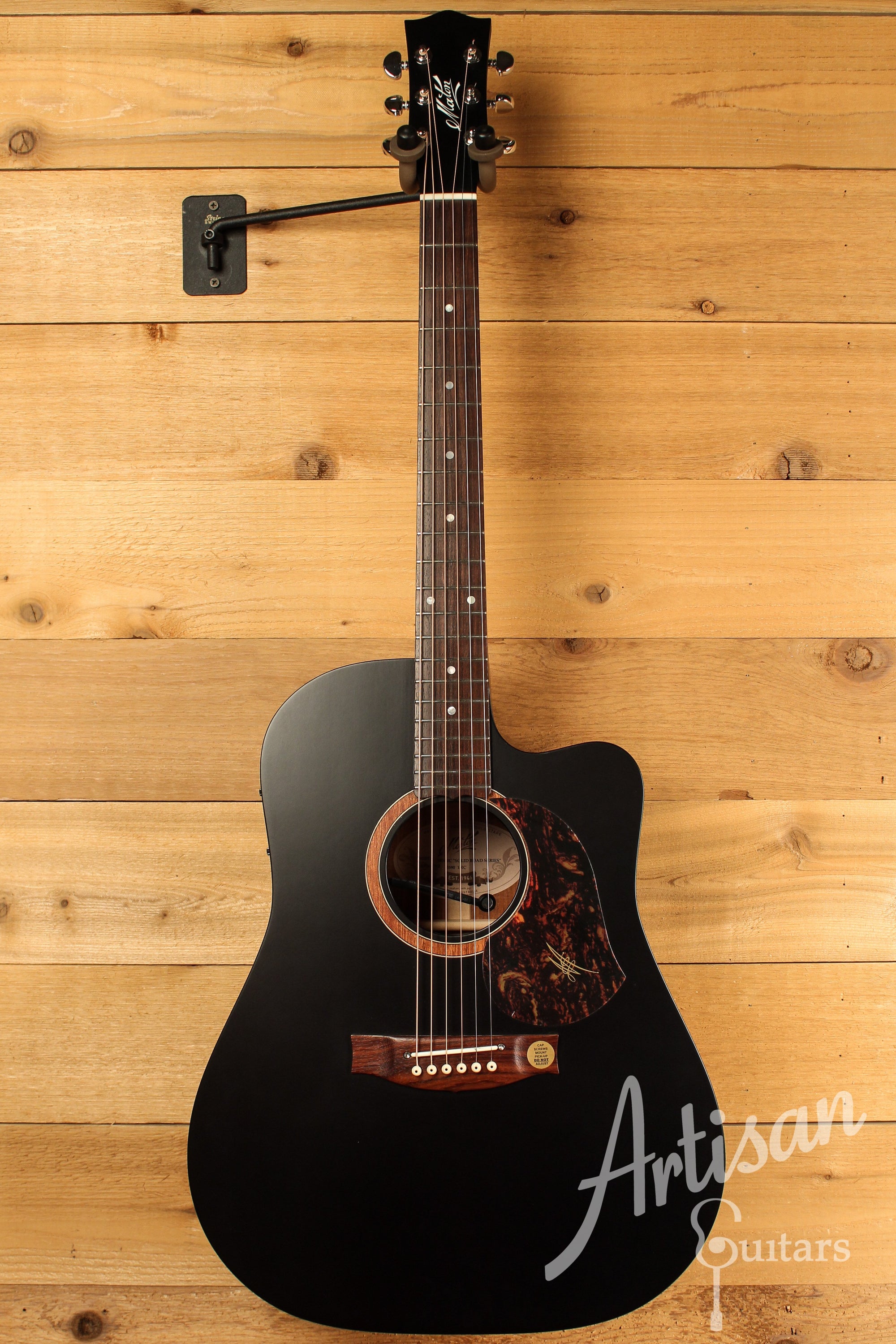 Maton SRS70C Solid Road Series Acoustic Electric w/ Satin Black Finish & AP5 Pro Pickup ID-12771 - Artisan Guitars