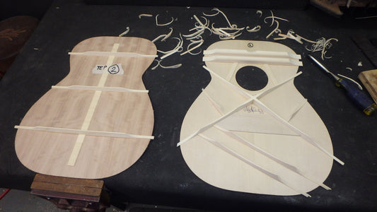 Maton T.E Personal Guitar Sitka Spruce and AAA"Bees Wings" Queensland Maple ID-11063 - Artisan Guitars