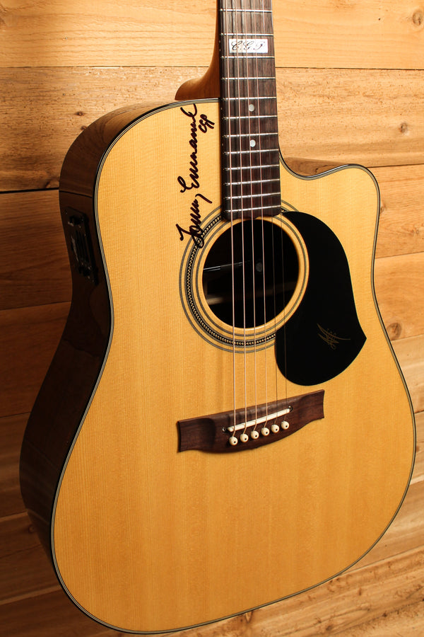 Maton TE1 Guitar Tommy Emmanuel(Signed) Artist Sitka Spruce & Indian R ...