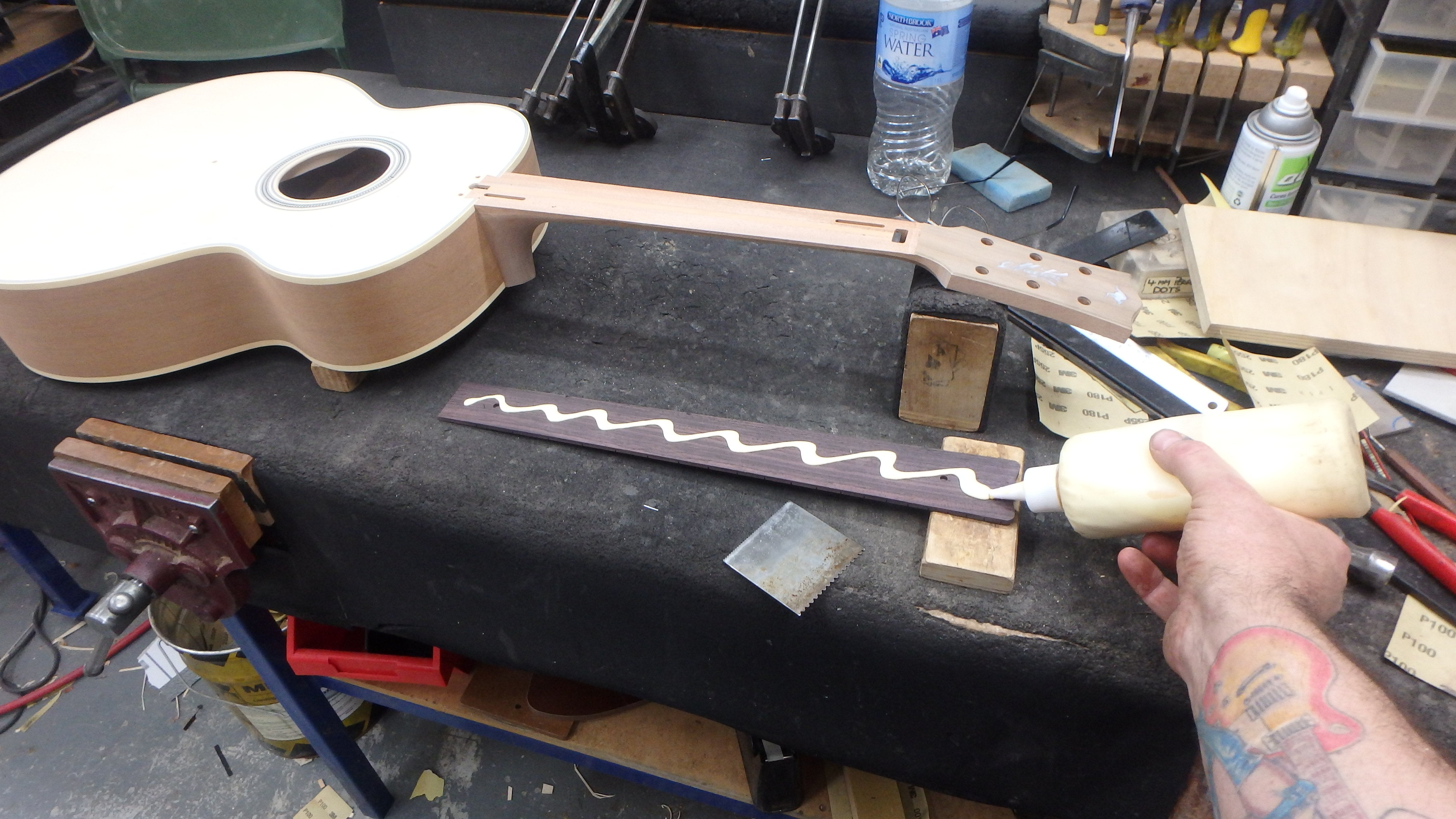 Maton Custom Shop T.E Personal Jumbo w/ Sitka Spruce & Brazilian Mahogany ID-13202 - Artisan Guitars