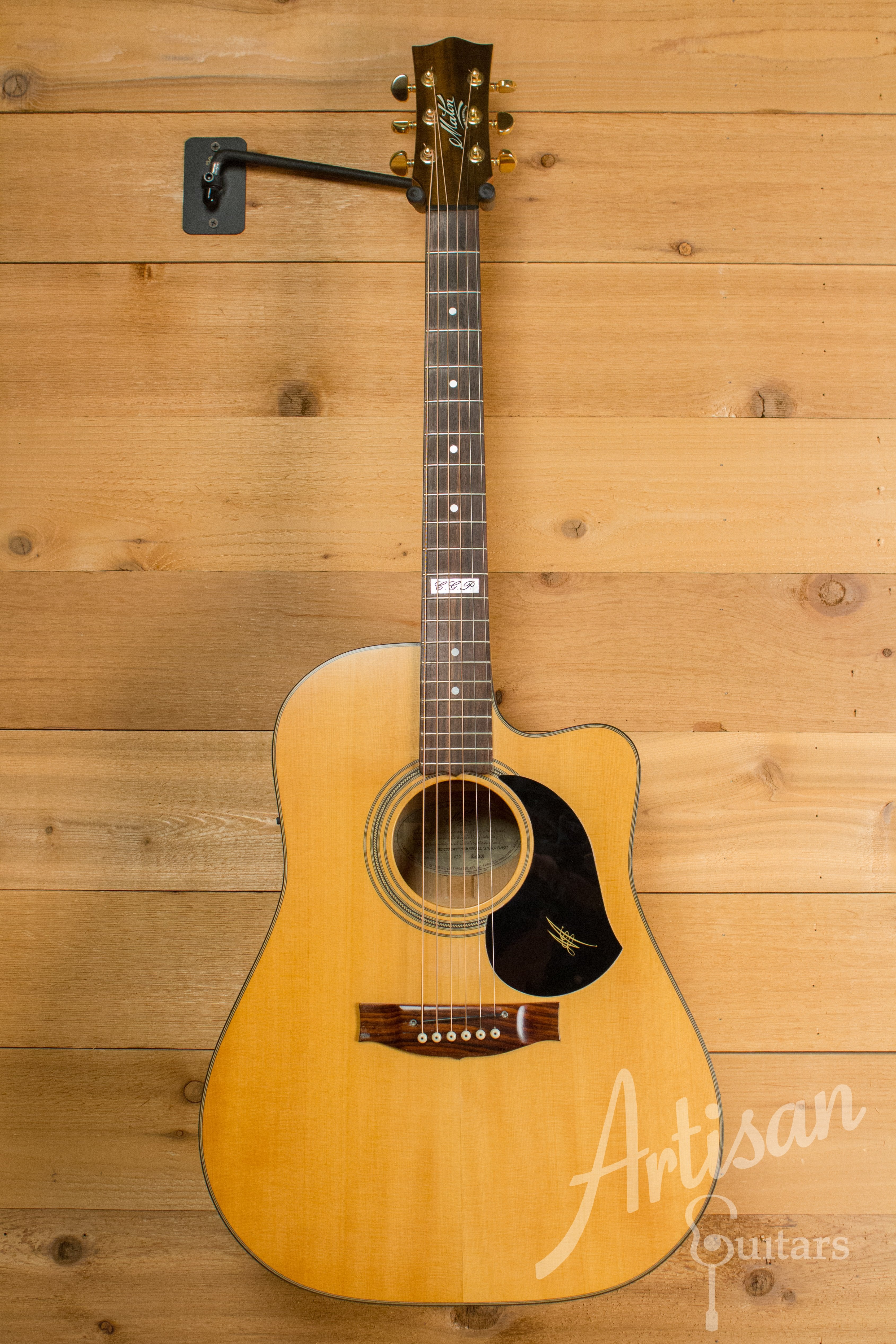 Maton TE2 Guitar Tommy Emmanuel Artist Sitka Spruce and Maple Pre-Owned 2010 ID-11213 - Artisan Guitars