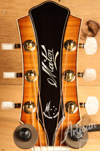 Maton Custom Shop Jumbo w/ European Spruce & Hard Rock Maple w/ Ice Tea Finish  ID-12822 - Artisan Guitars