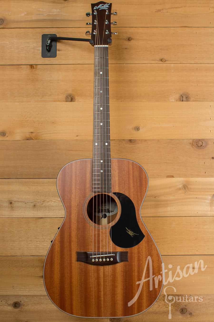 Maton M808 Guitar Sapele Top, Back, and Sides with AP5 Pro Pickup Pre-Owned 2016 ID-11117 - Artisan Guitars