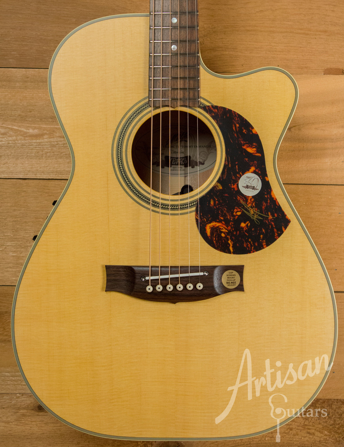 Maton EBG 808C TE Tommy Emmanuel Signature Guitar Cutaway ID-11206 - Artisan Guitars