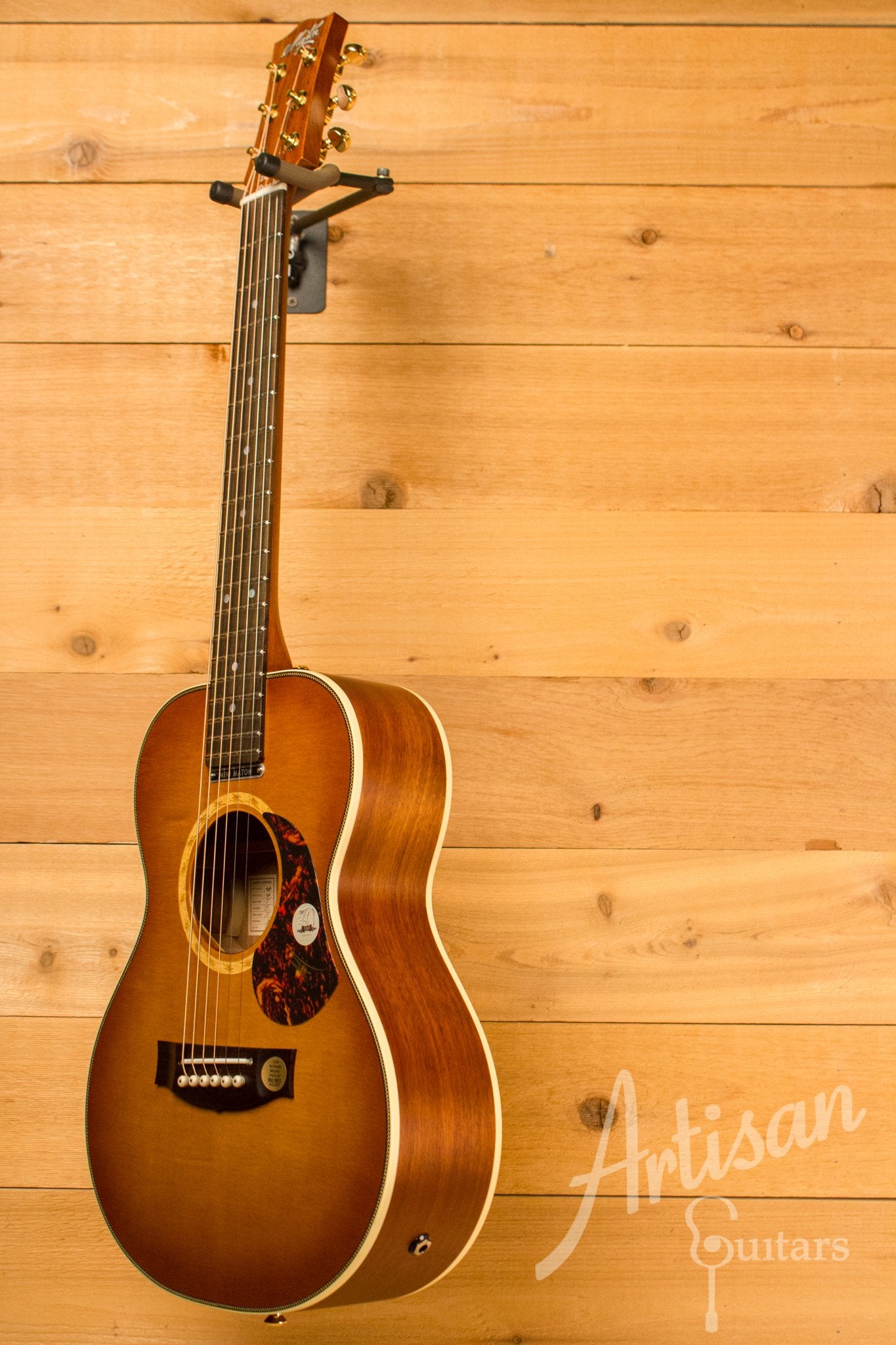 Maton EMD 6 Mini Maton Diesel Guitar Sitka with Blackwood and Vintage Amber Sunburst ID-10822 - Artisan Guitars