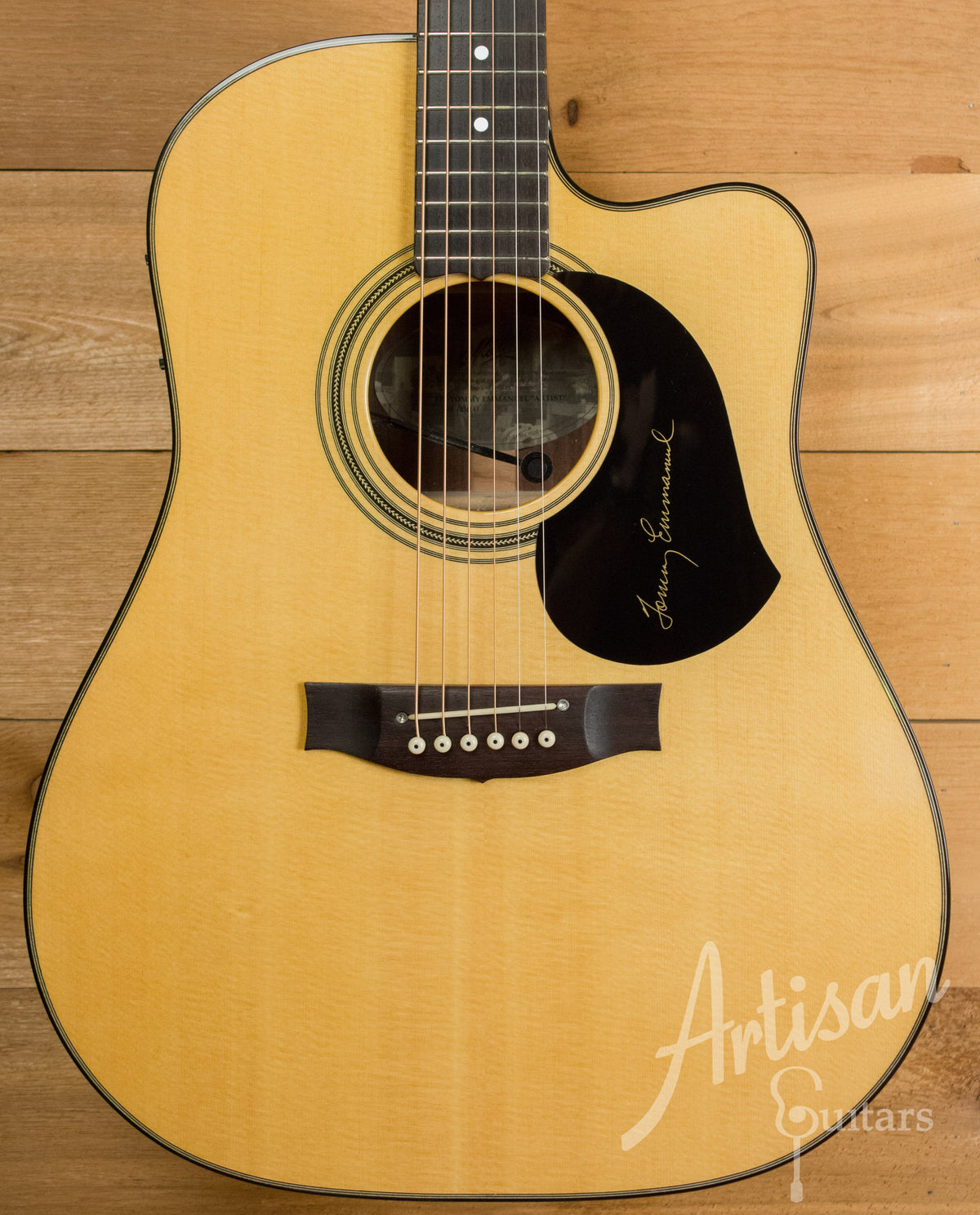 Maton TE1 Guitar Tommy Emmanuel Artist Sitka Spruce and Indian Rosewood AP5 Pro Pre-Owned 2014 ID-11174 - Artisan Guitars