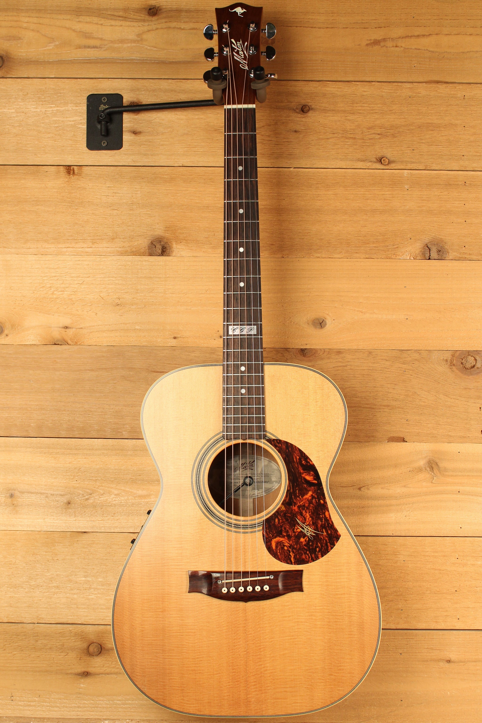 Maton EBG 808 TE Tommy Emmanuel Signature Guitar Pre-Owned 2013 ID-13195 - Artisan Guitars