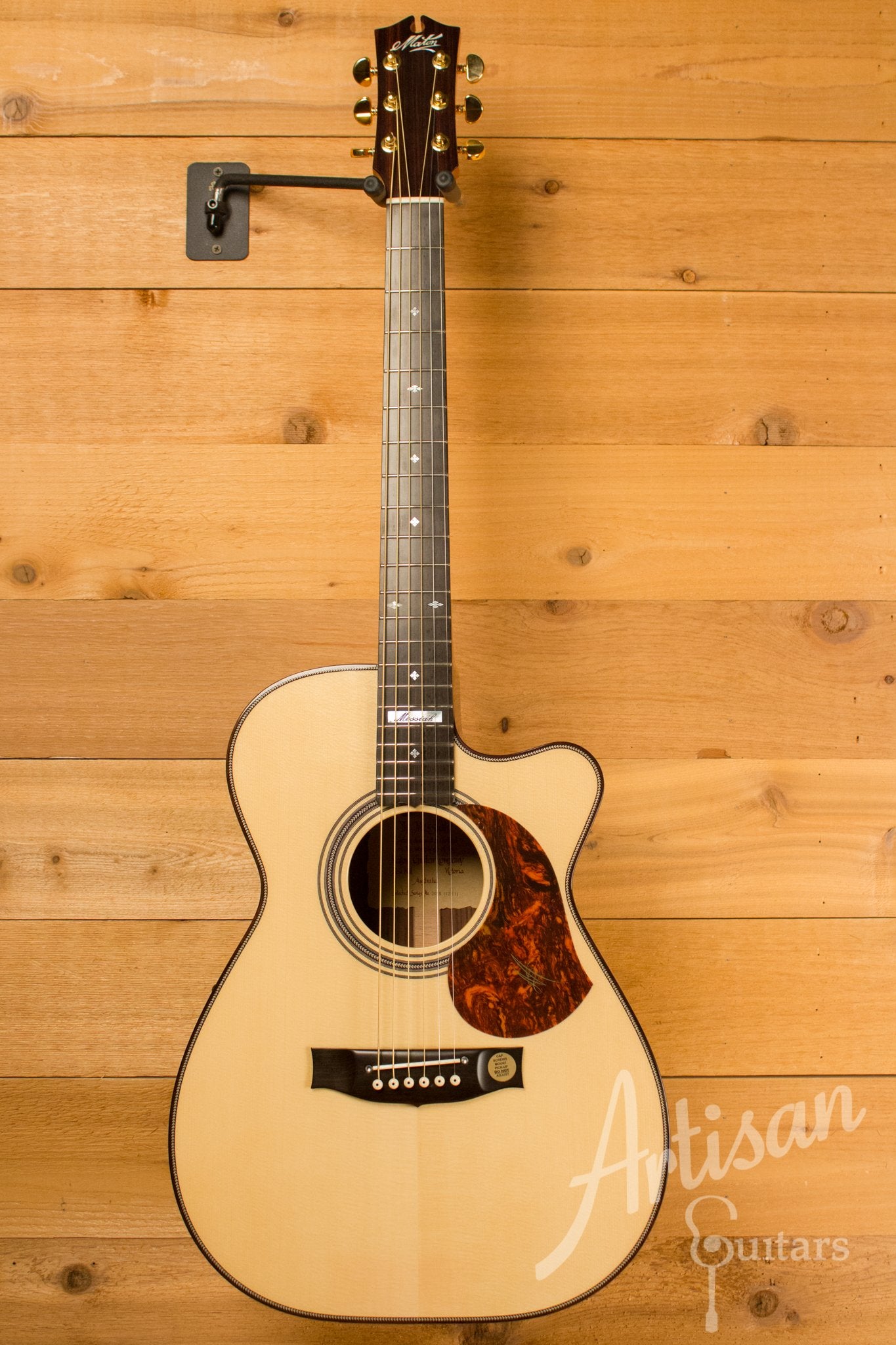 Maton EM 100C 808 Messiah Series Guitar with Sitka and Indian Rosewood Cutaway AP5 Pro ID-10827 - Artisan Guitars
