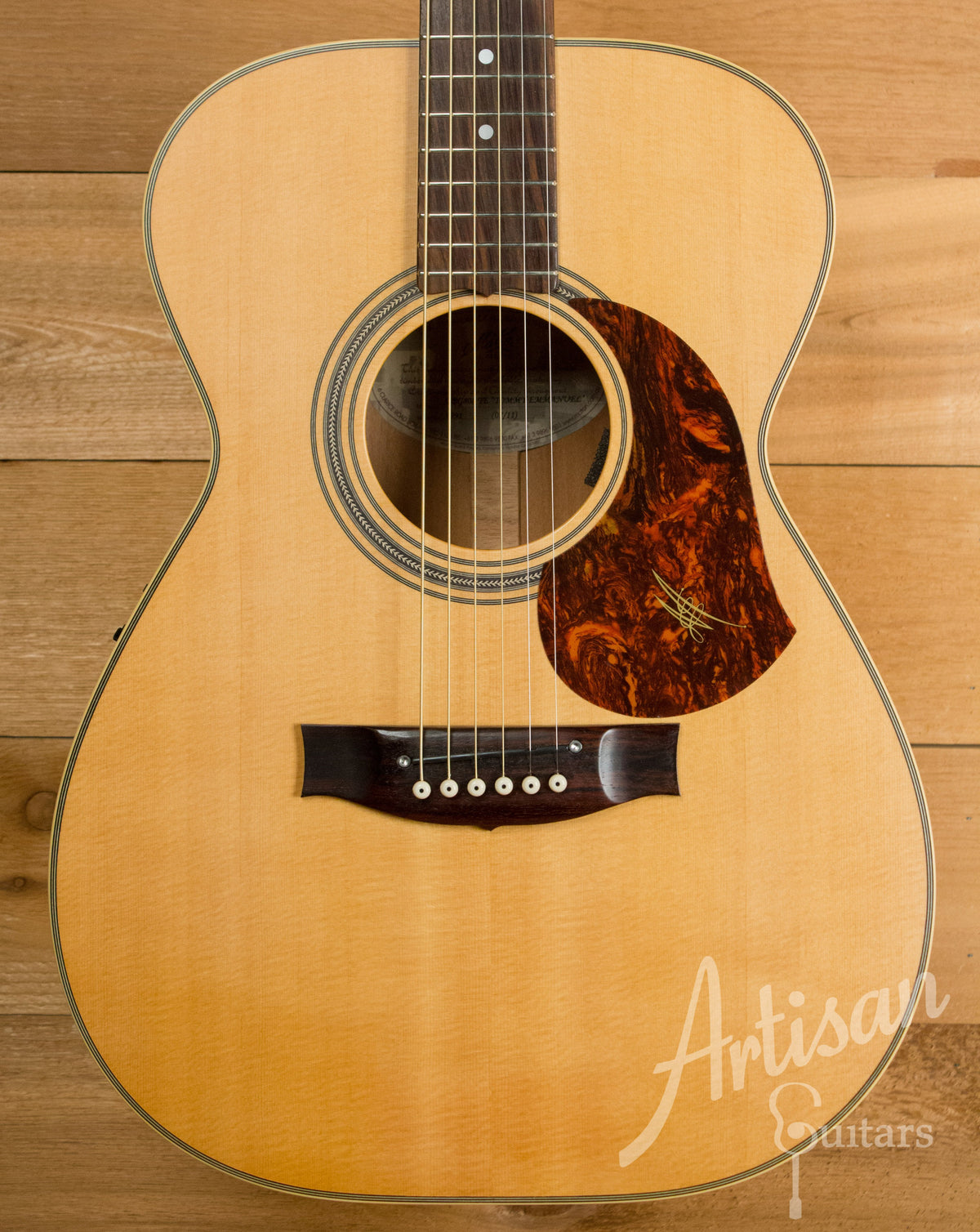 Maton EBG808TE Tommy Emmanuel Signature Sitka and Queensland Maple Pre-Owned 2011 ID-11130 - Artisan Guitars