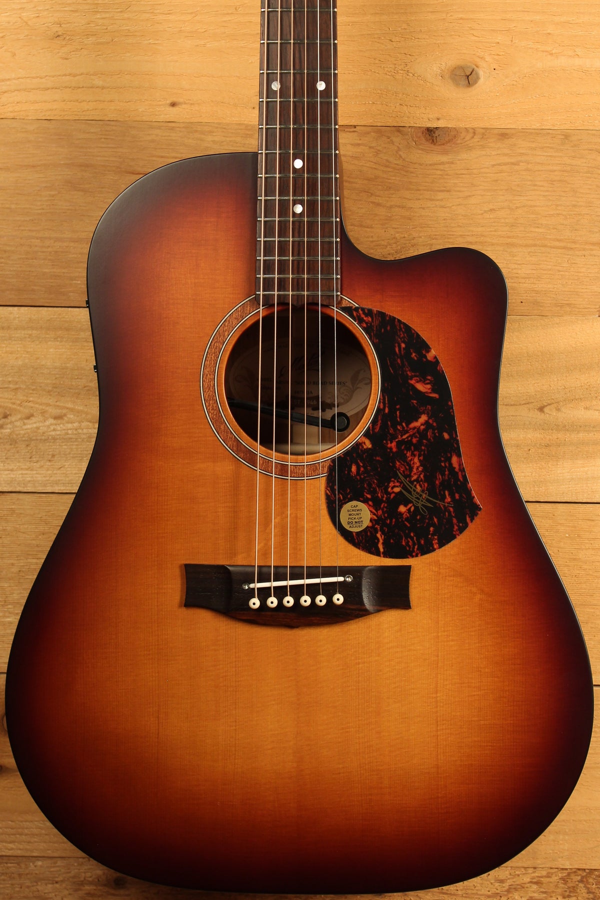Maton SRS70C Solid Road Series Acoustic Electric w/ AP5 Pro Pickup & Tobacco Sunburst Finish ID-13361 - Artisan Guitars