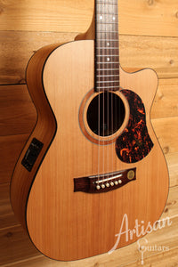 Maton SRS808C Guitar Western Red Cedar and Solid Blackwood w/ Cutaway ID-12774 - Artisan Guitars