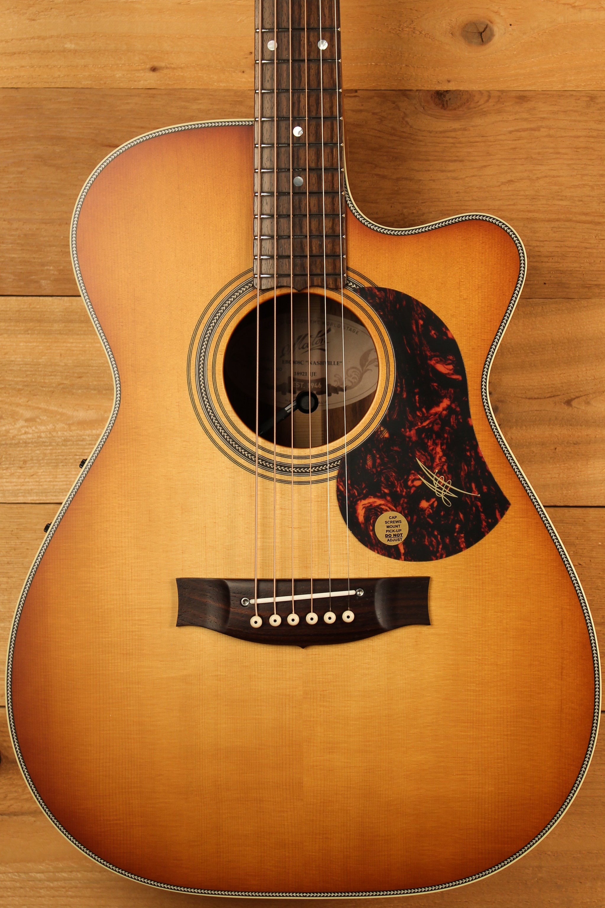 Maton EBG808C Nashville Series Sitka Spruce and Australian Blackwood and Cutaway ID-13434 - Artisan Guitars
