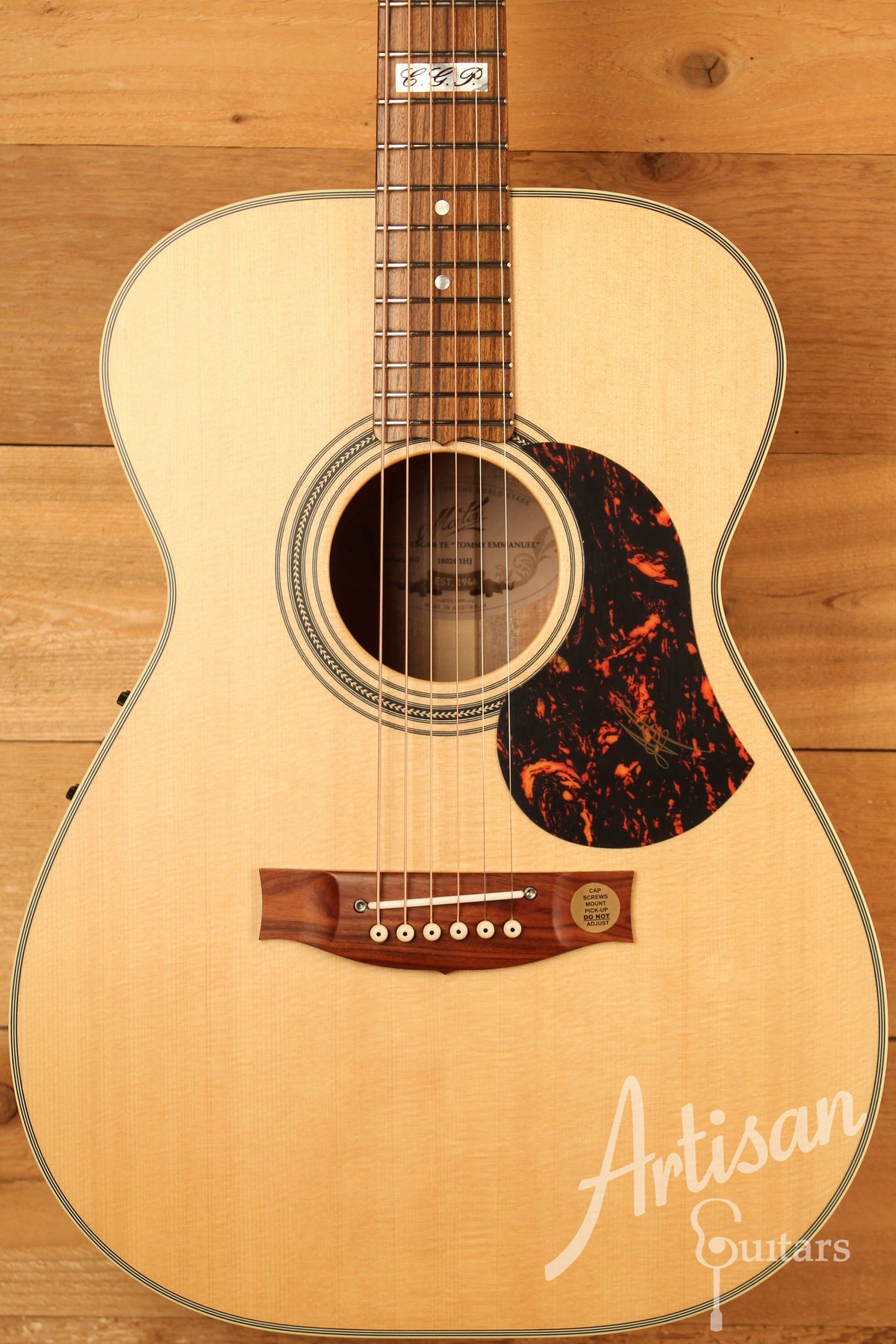 Maton EBG 808 TE Tommy Emmanuel Signature Guitar ID-12920 - Artisan Guitars