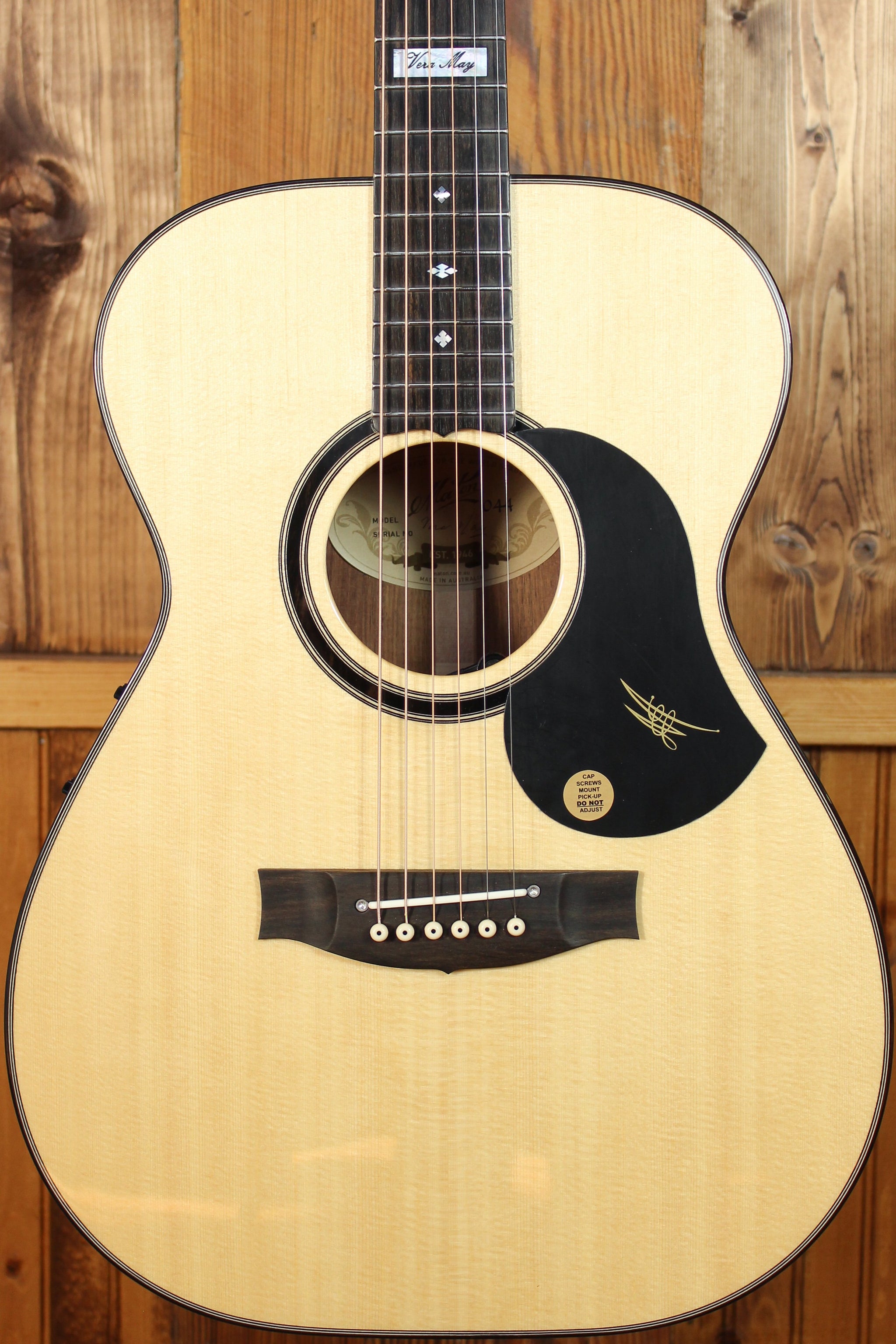 Maton Vera May Special w/ Lutz Spruce & Blackwood ID-13779 - Artisan Guitars