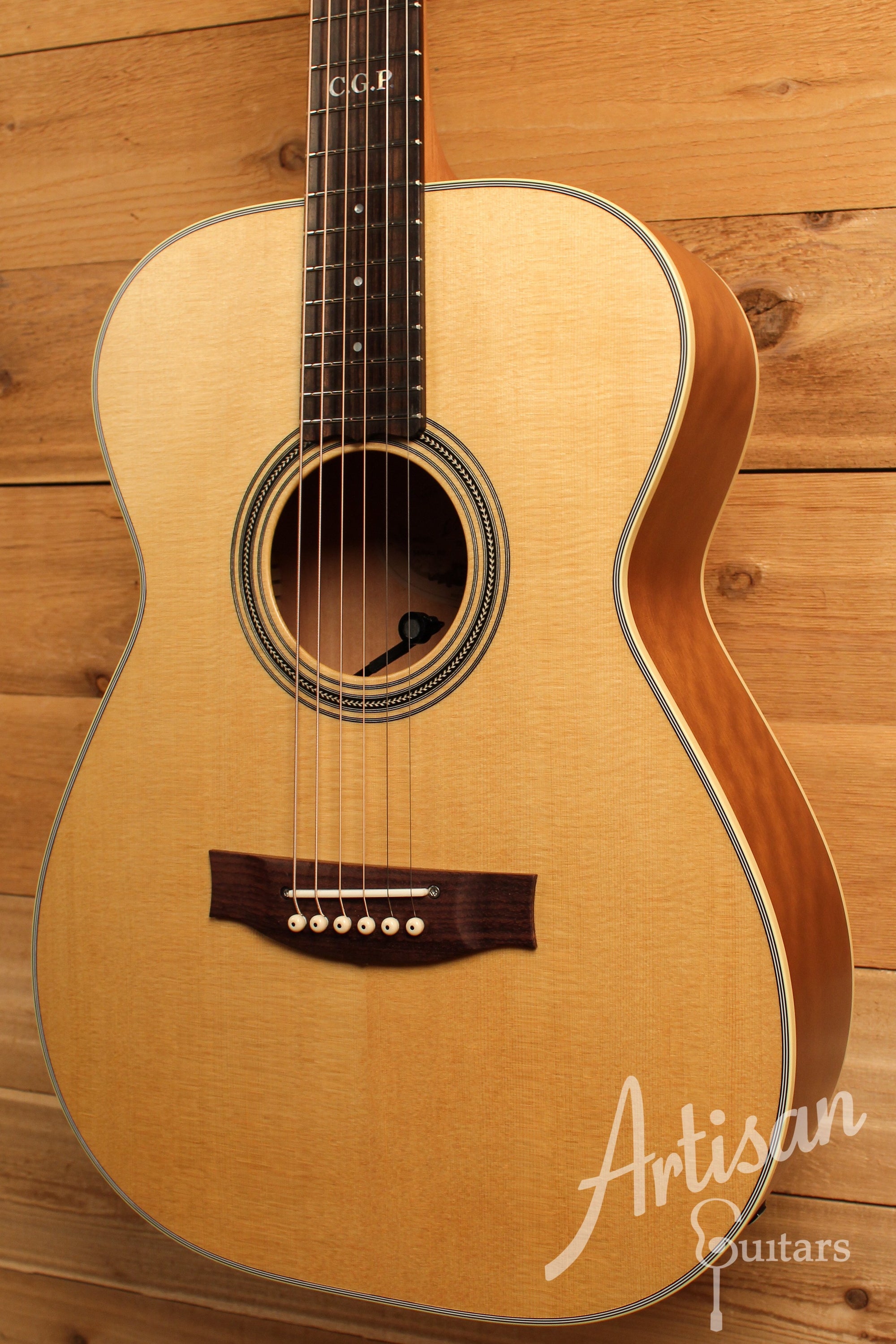 Maton Custom Shop T.E Personal Guitar Sitka Spruce & Queensland Maple ID-13006 - Artisan Guitars