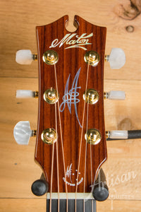 Maton EM100C 808 Custom Shop Messiah Series with Sitka and Indian Rosewood Cutaway Pre-Owned 2014 ID-11204 - Artisan Guitars