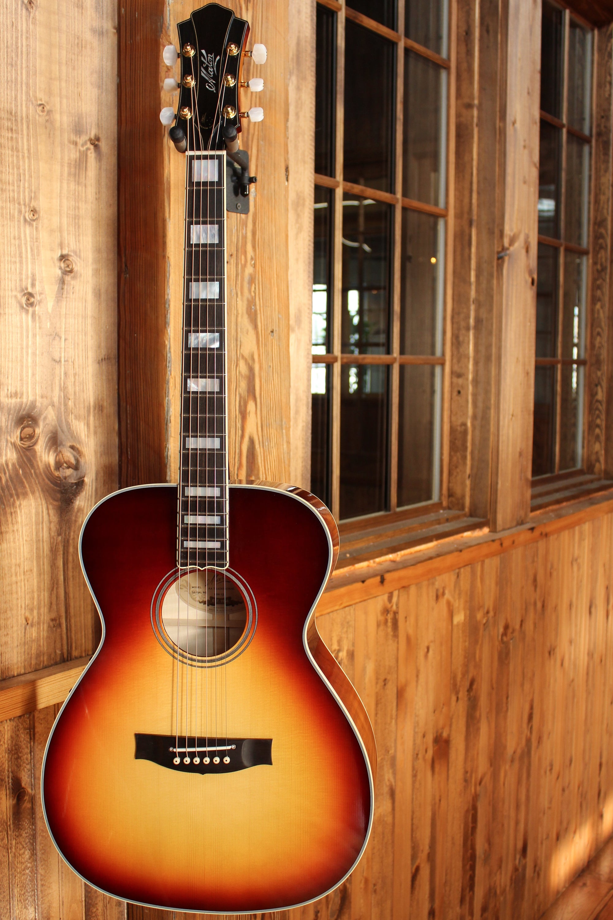 Maton Custom Shop Traditional w/ European Spruce & English Maple ID-13789 - Artisan Guitars