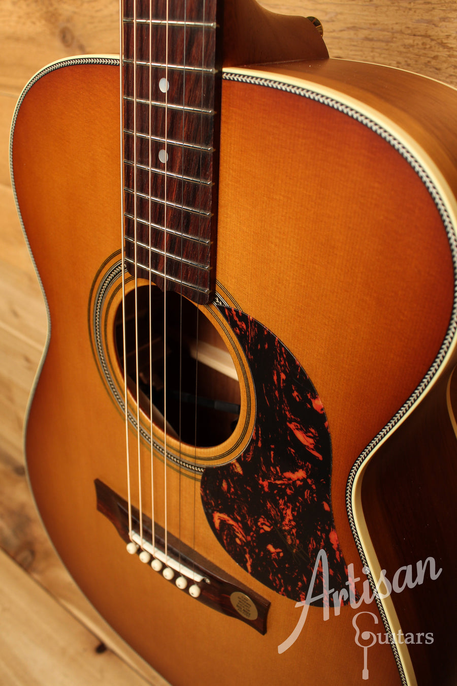 Maton EBG808 Nashville Series Sitka Spruce & Blackwood w/ Vintage Amber Sunburst Finish ID-13007 - Artisan Guitars