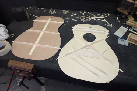 Maton T.E Personal Guitar Sitka Spruce and AAA"Bees Wings" Queensland Maple ID-10694 - Artisan Guitars