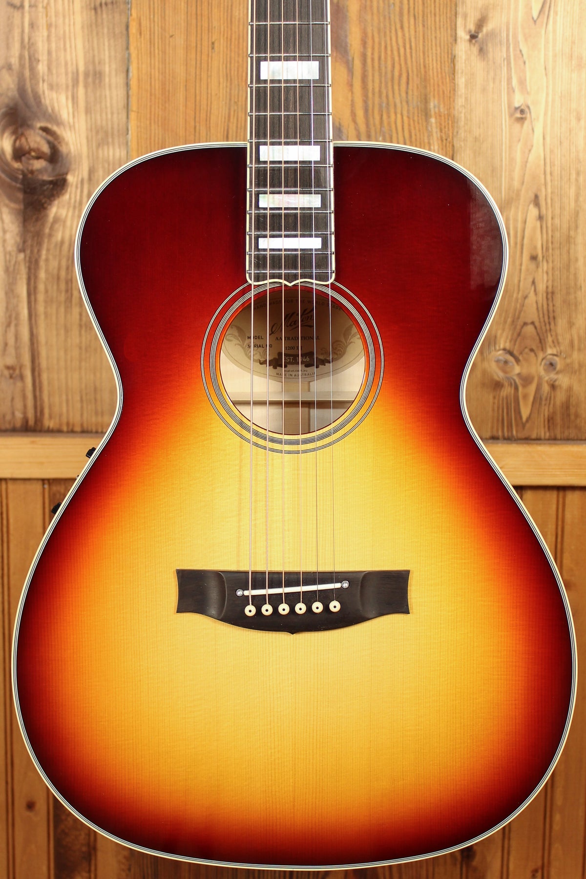 Maton Custom Shop Traditional w/ European Spruce & English Maple ID-13789 - Artisan Guitars
