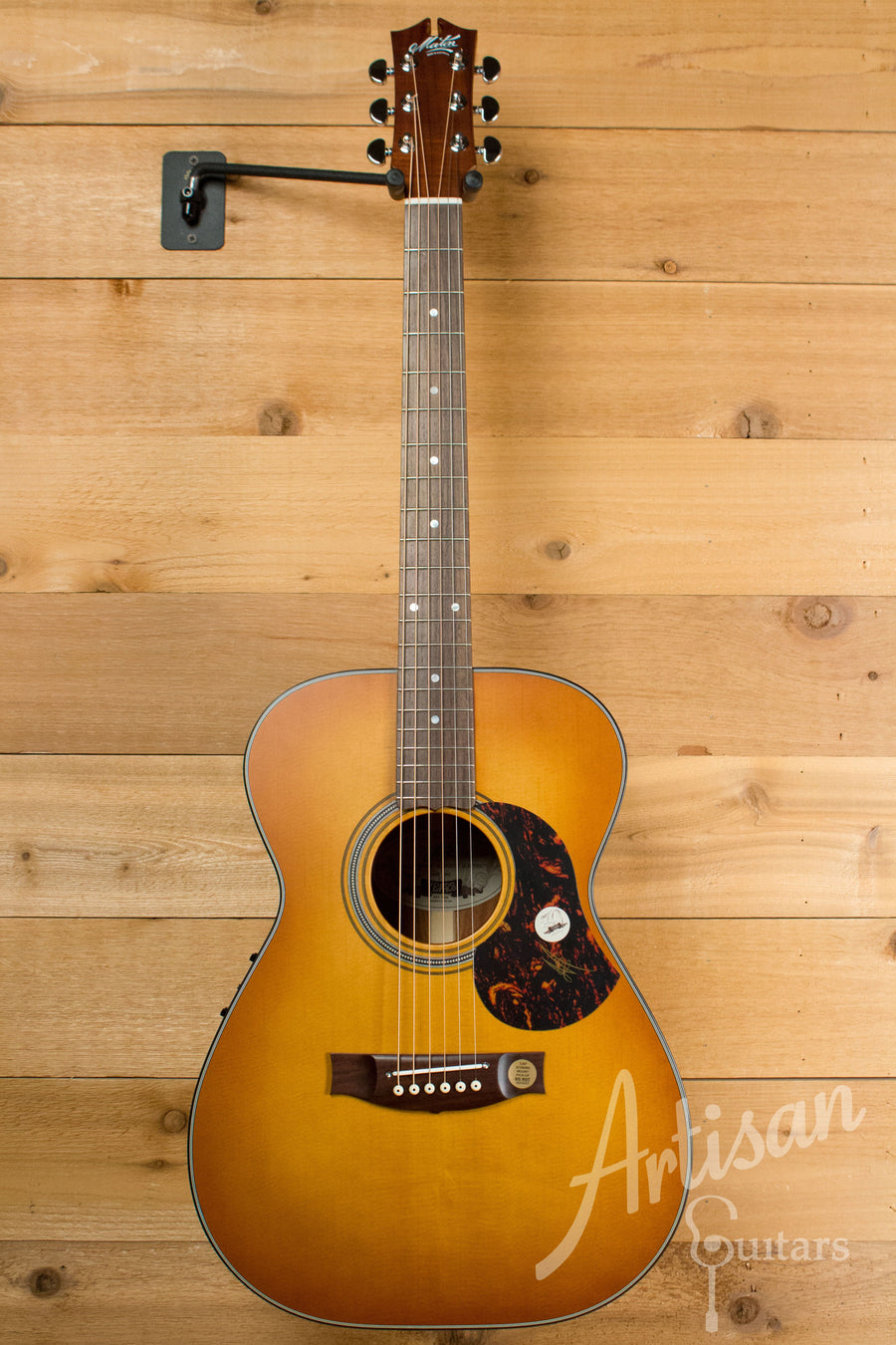 Maton EBG808 Sitka Spruce and Blackwood Vintage Amber Sunburst Finish ID-11062 - Artisan Guitars