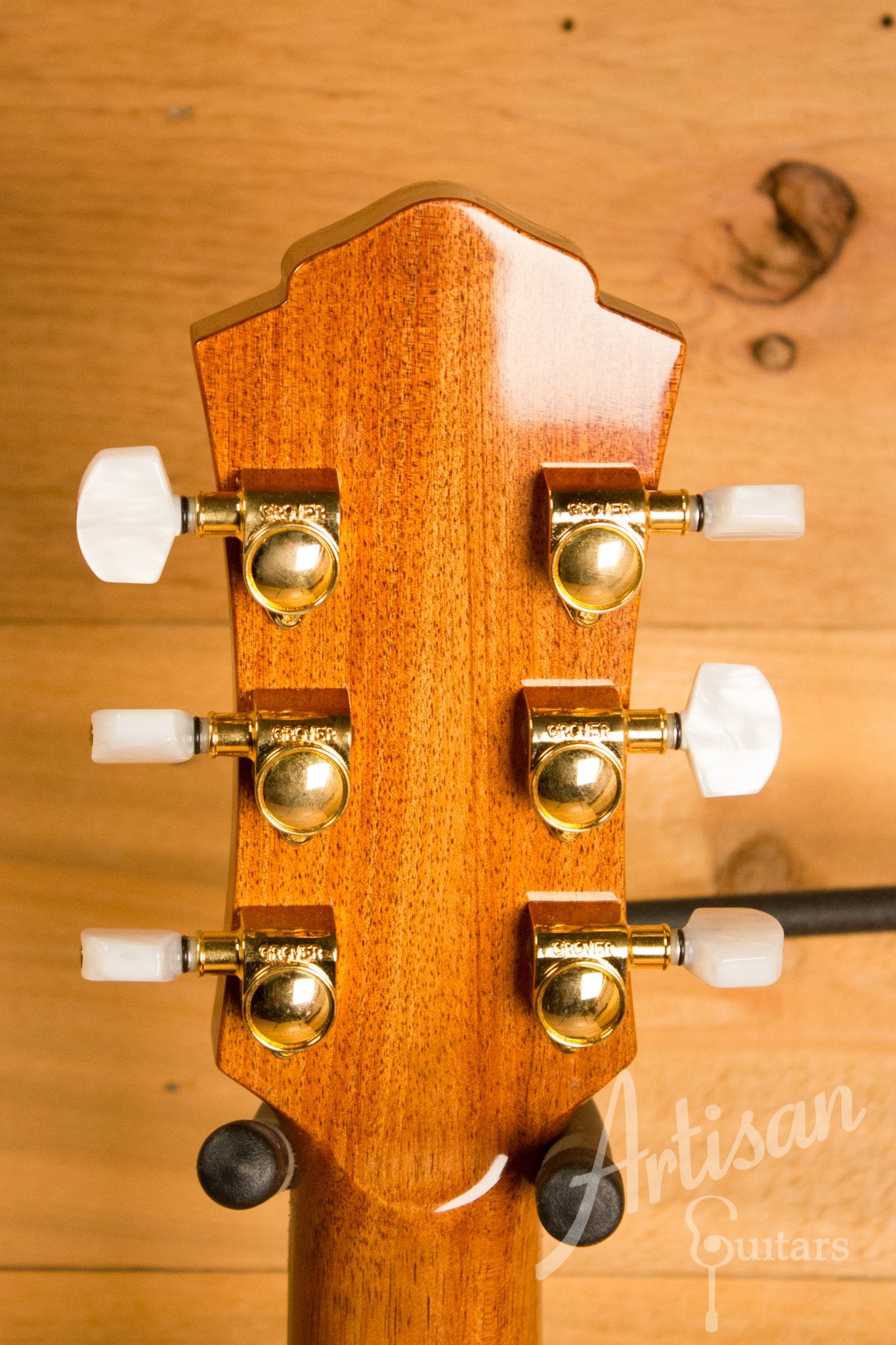 Maton WA May Custom Shop 808 T Guitar with Sitka Spruce and Fiddleback Blackwood ID-10830 - Artisan Guitars